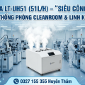 Máy Tạo Ẩm Siêu Âm Công Nghiệp MITSUTA LT-UH51 (51L/h) – Giải Pháp Siêu Công Suất Cho Phòng Cleanroom & Điện Tử