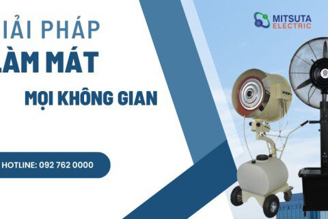 Quạt phun sương là gì, Lợi ích quạt phun sương công nghiệp