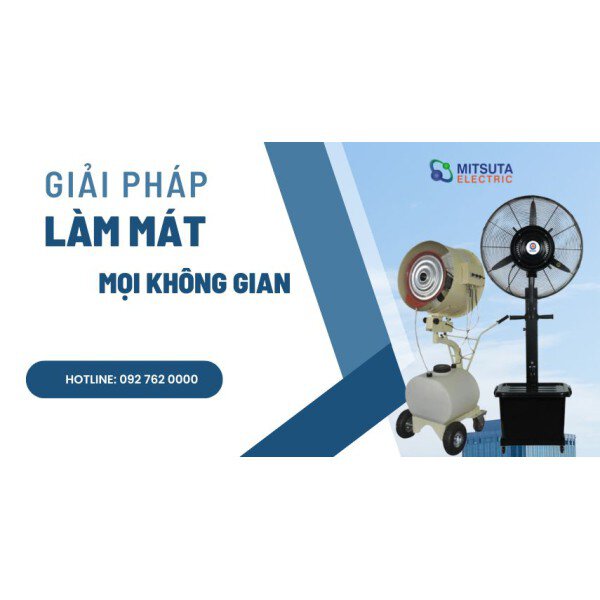 Quạt phun sương là gì, Lợi ích quạt phun sương công nghiệp